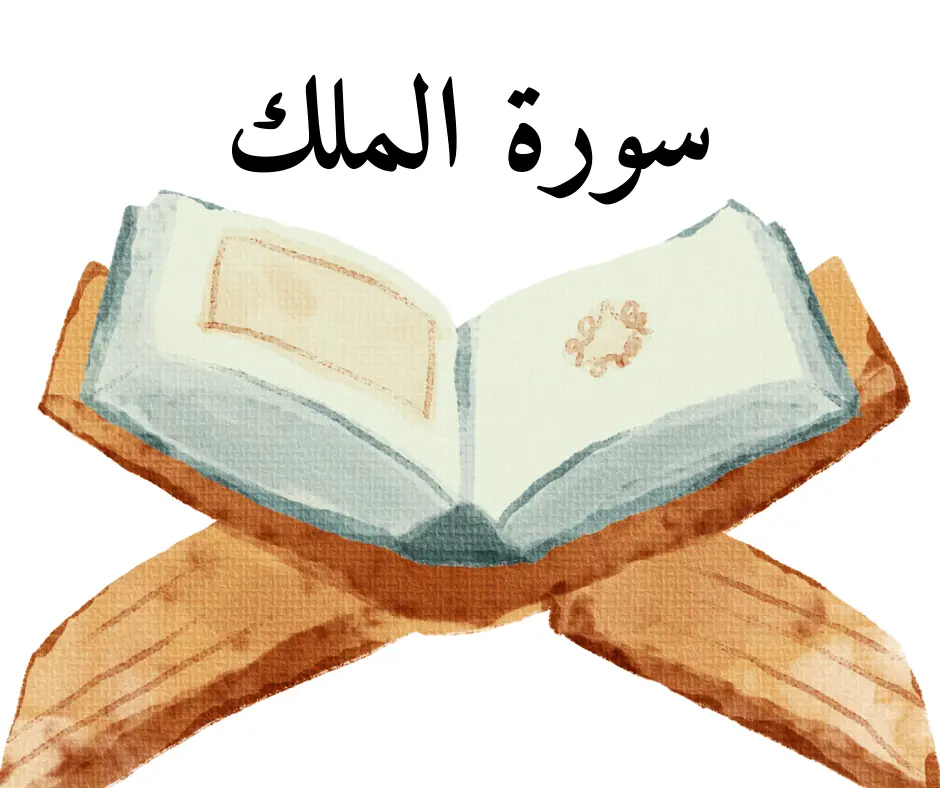 Surah Mulk (The Sovereignty)- the 67th Surah about the Absolute Power and Omnipresence of Allah SWT 1 Surah Mulk written in Arabic over an open Quran icon